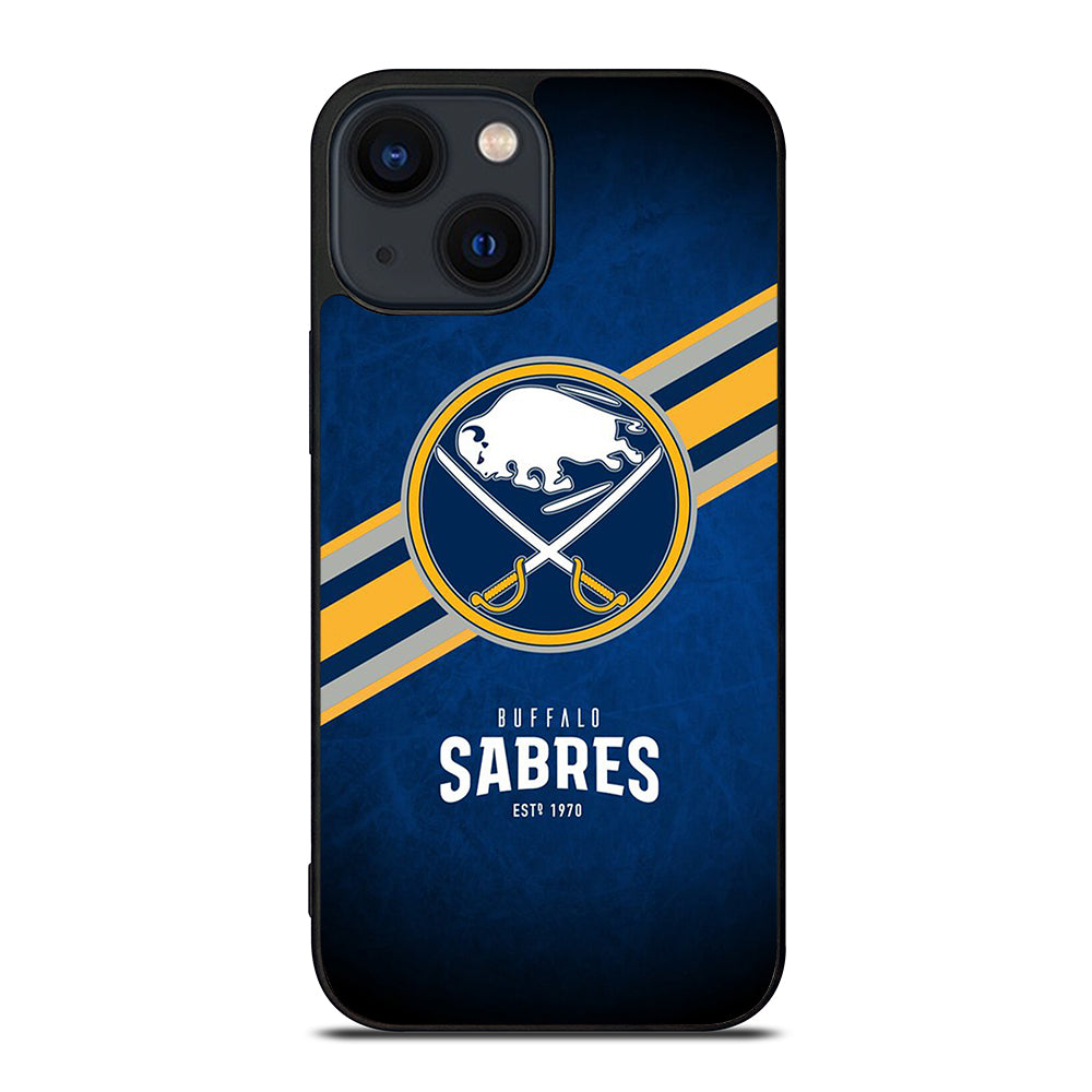BUFFALO SABRES FOOTBALL LOGO 3 iPhone 14 Plus Case Cover