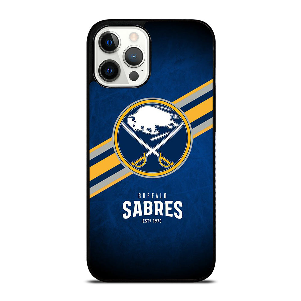 BUFFALO SABRES FOOTBALL LOGO 3 iPhone 12 Pro Max Case Cover