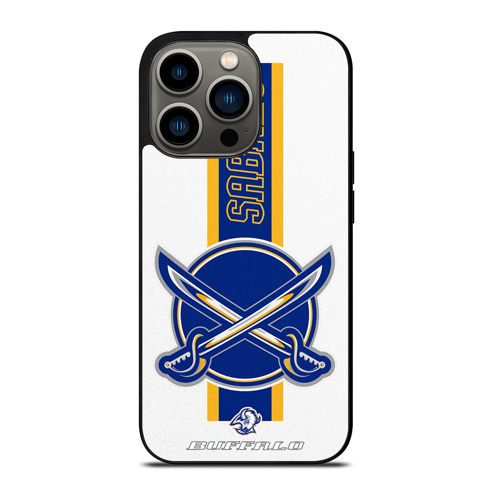 BUFFALO SABRES NHL TEAM 1 iPhone 13 Pro Case Cover