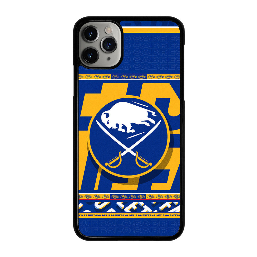 BUFFALO SABRES NHL TEAM 2 iPhone 11 Pro Max Case Cover