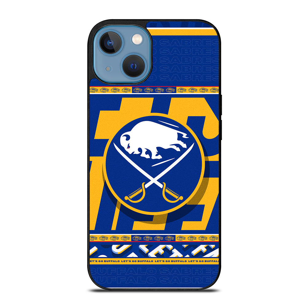 BUFFALO SABRES NHL TEAM 2 iPhone 13 Case Cover