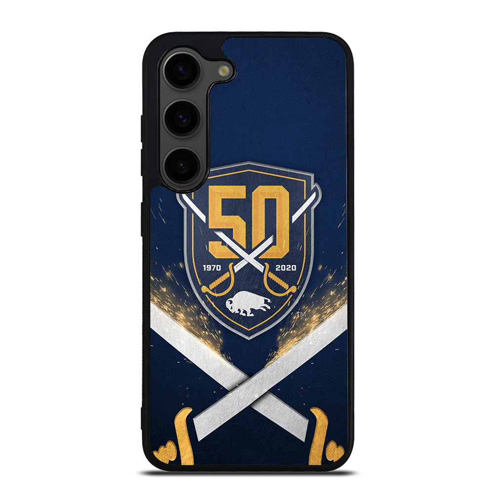 BUFFALO SABRES NHL TEAM 3 Samsung Galaxy S23 Plus Case Cover
