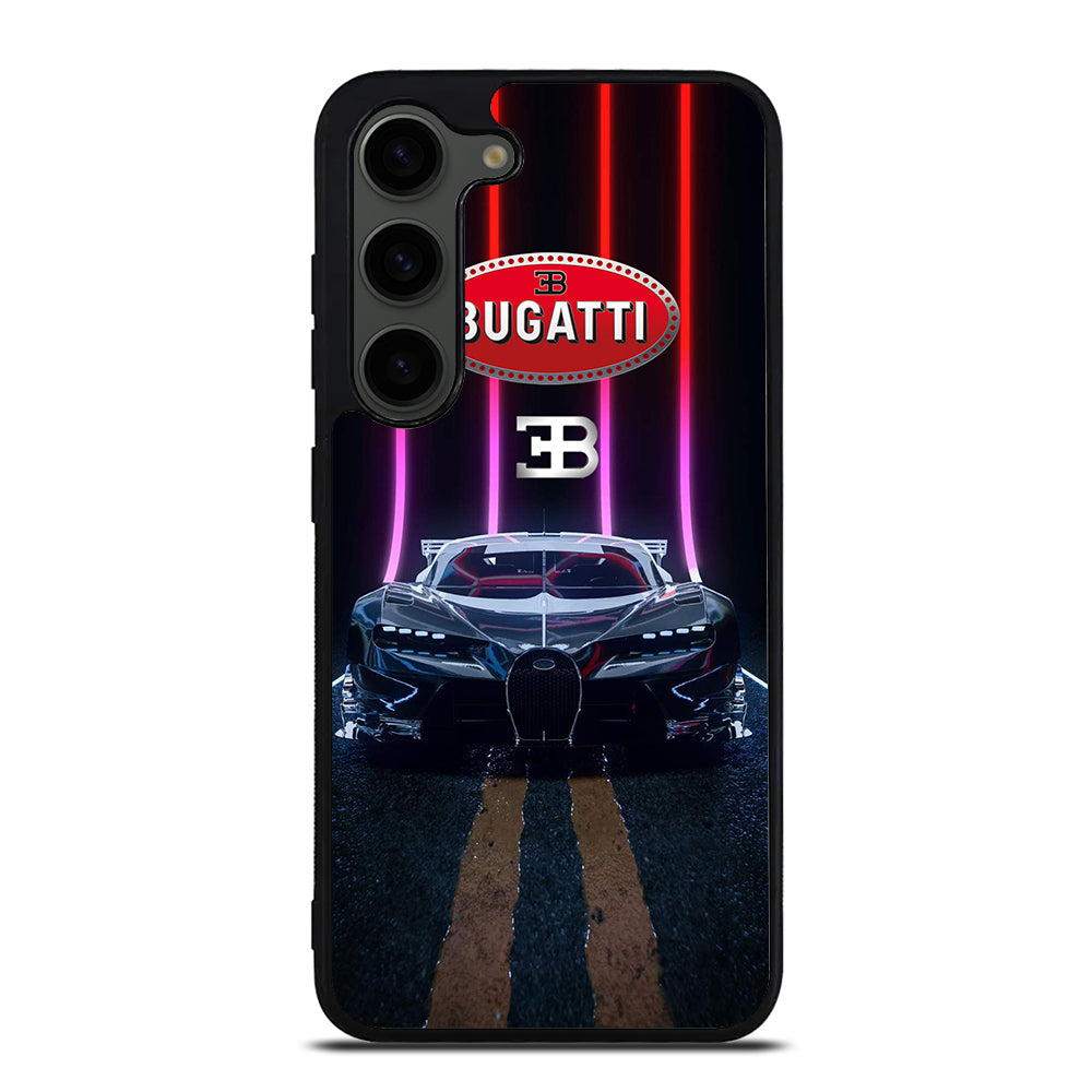 BUGATTI BLACK CAR Samsung Galaxy S23 Plus Case Cover
