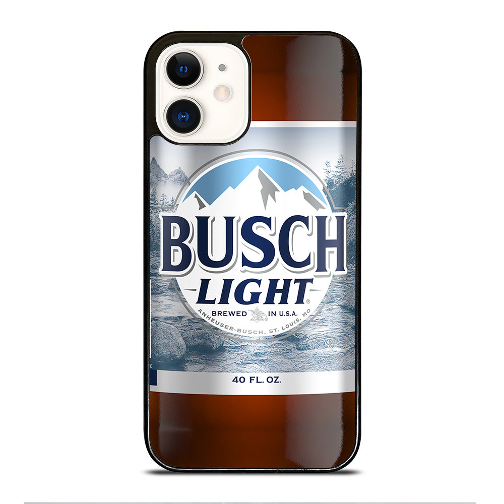 BUSCH LIGHT BEER BOTTLE iPhone 12 Case Cover