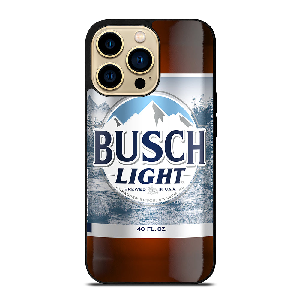 BUSCH LIGHT BEER BOTTLE iPhone 14 Pro Max Case Cover