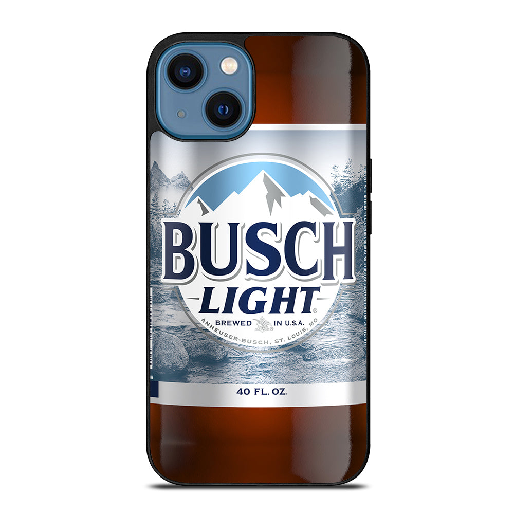 BUSCH LIGHT BEER BOTTLE iPhone 14 Case Cover