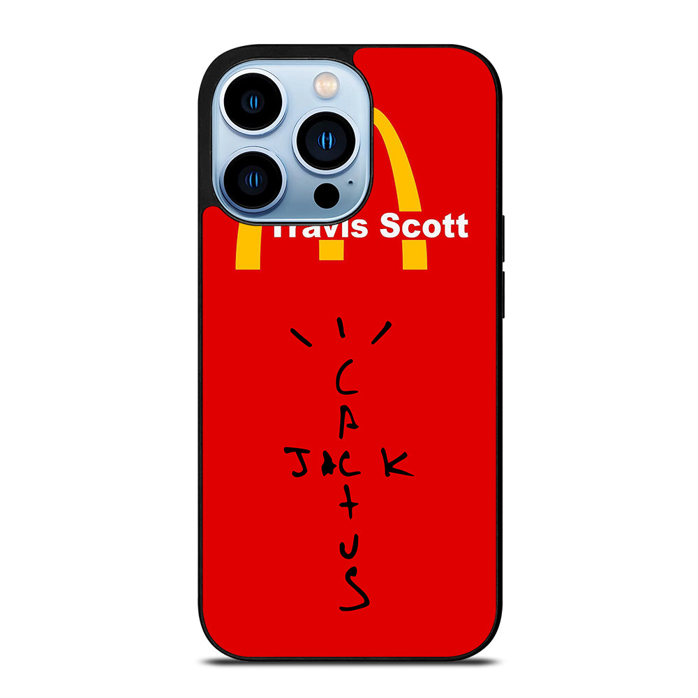 CACTUS JACK TRAVIS SCOTT MCDONALDS LOGO iPhone 13 Pro Max Case Cover