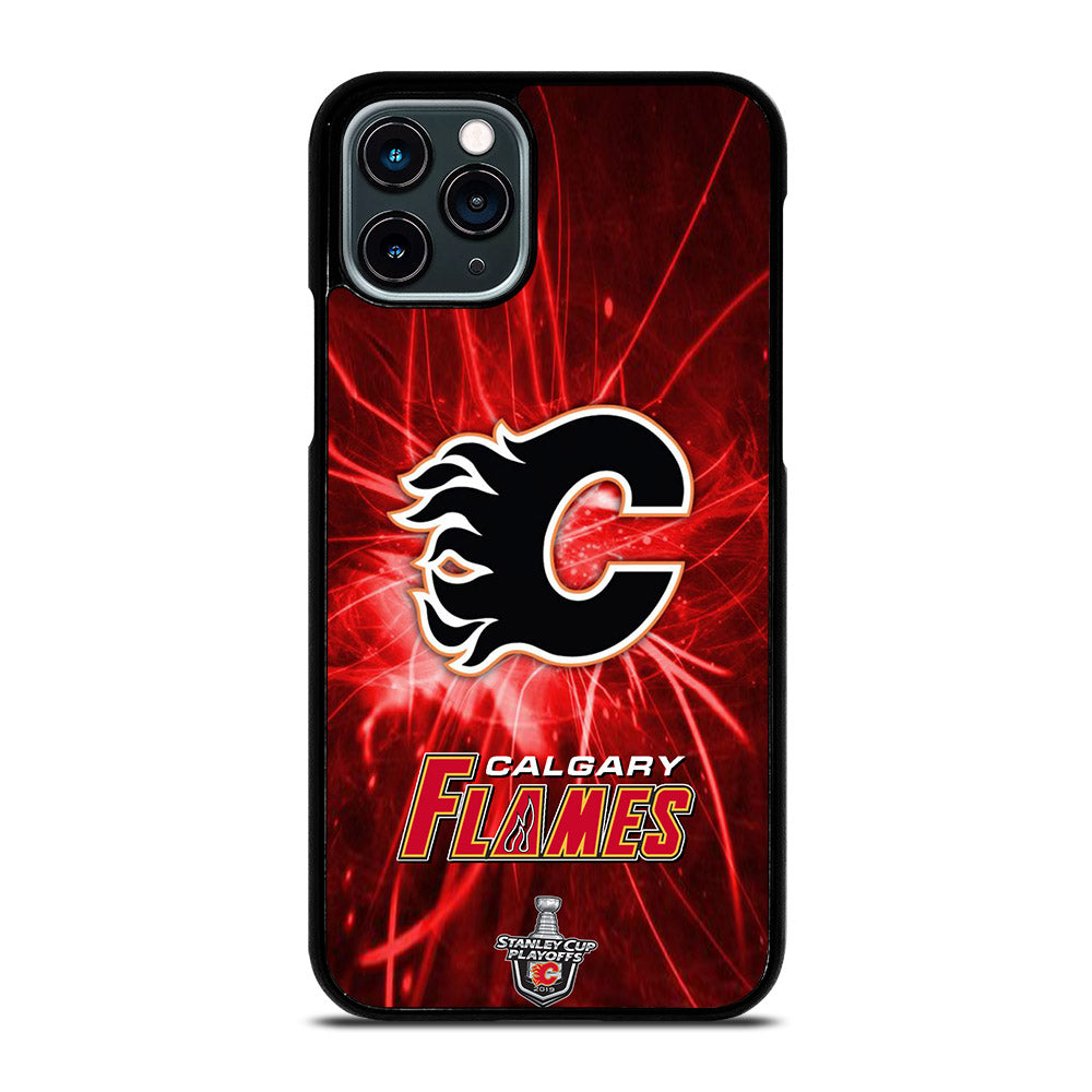 CALGARY FLAMES HOCKEY TEAM 1 iPhone 11 Pro Case Cover