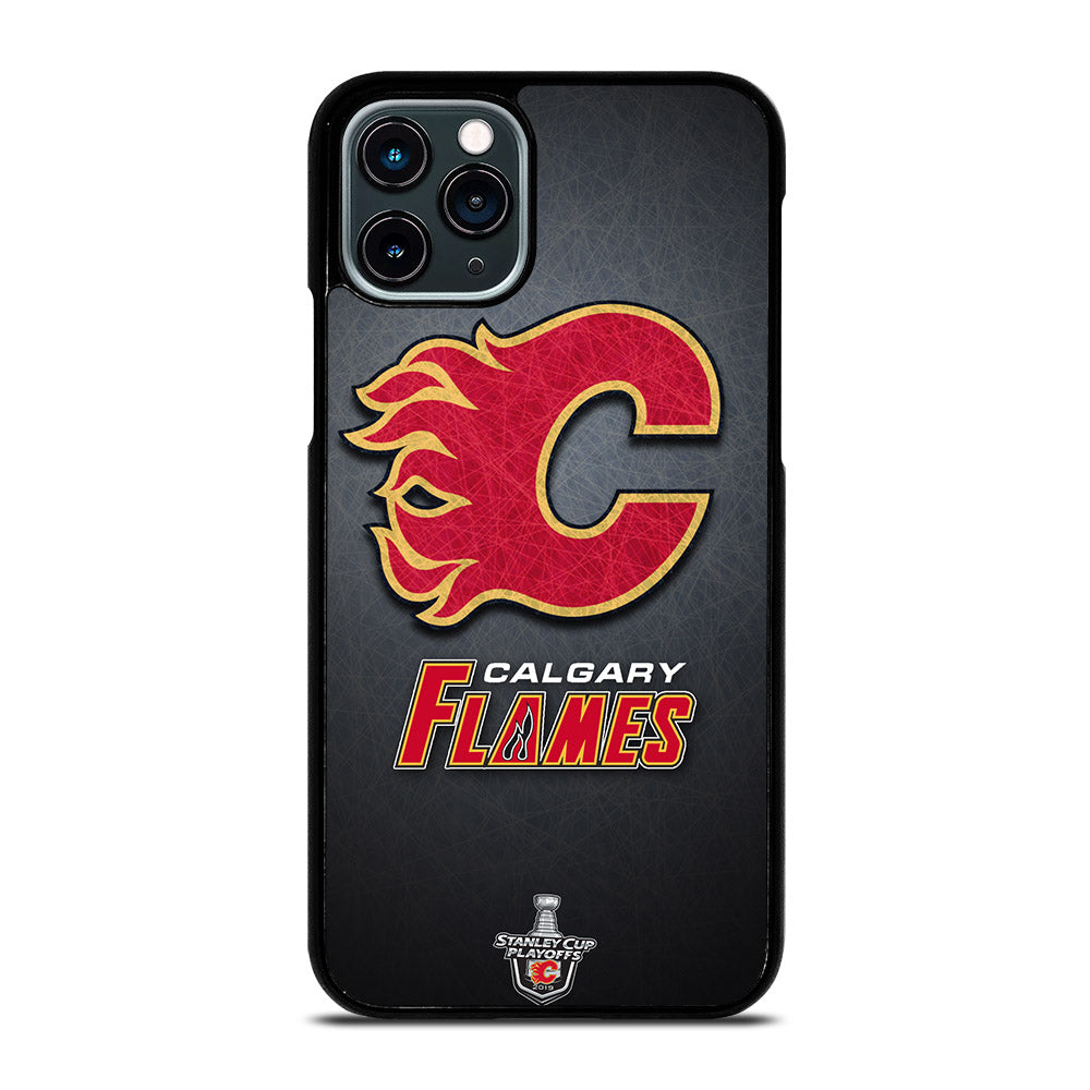 CALGARY FLAMES HOCKEY TEAM 2 iPhone 11 Pro Case Cover
