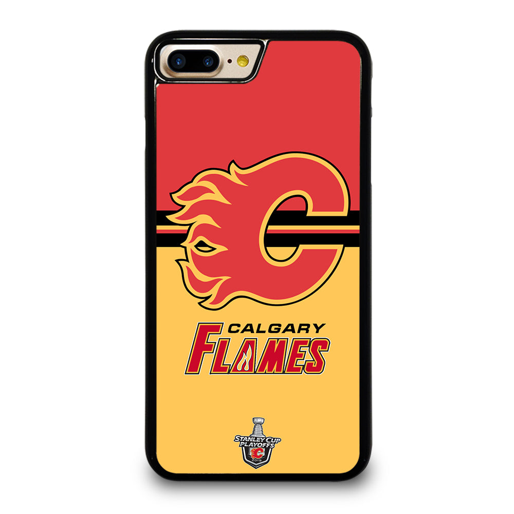 CALGARY FLAMES HOCKEY TEAM 3 iPhone 7 / 8 Plus Case Cover