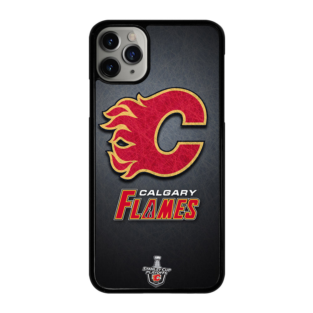 CALGARY FLAMES HOCKEY TEAM 2 iPhone 11 Pro Max Case Cover