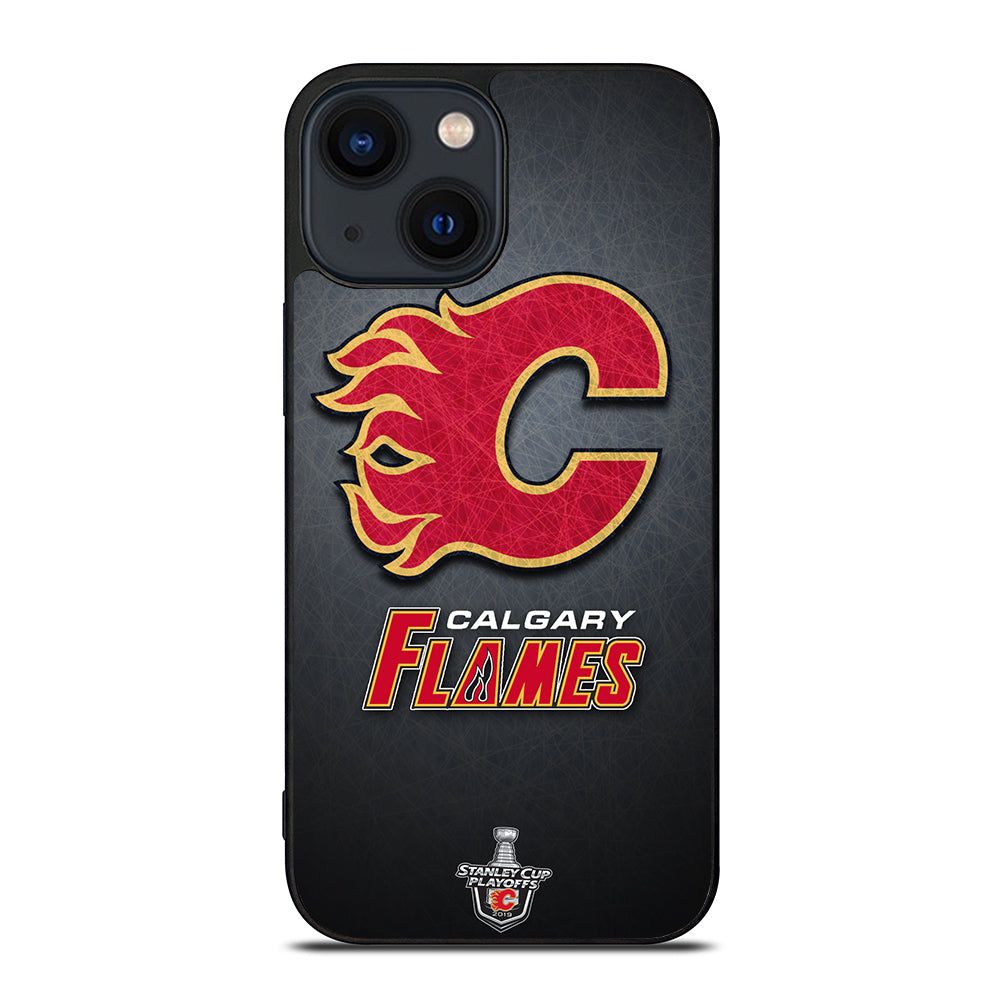 CALGARY FLAMES HOCKEY TEAM 2 iPhone 14 Plus Case Cover