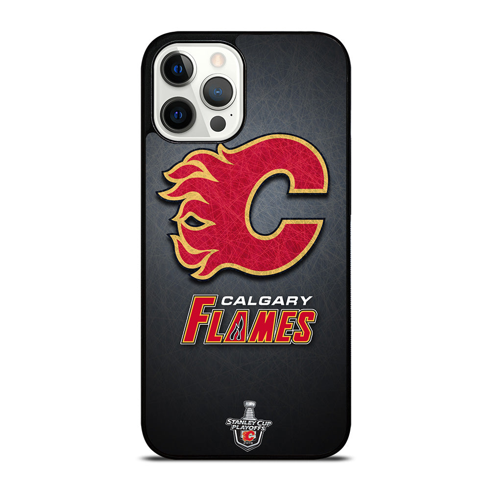 CALGARY FLAMES HOCKEY TEAM 2 iPhone 12 Pro Max Case Cover