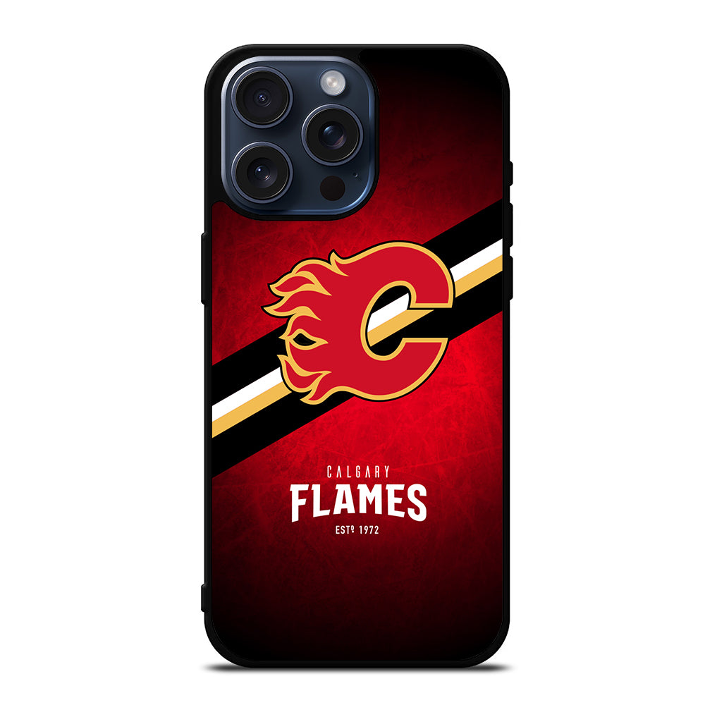 CALGARY FLAMES ICON 1 iPhone 15 Pro Max Case Cover