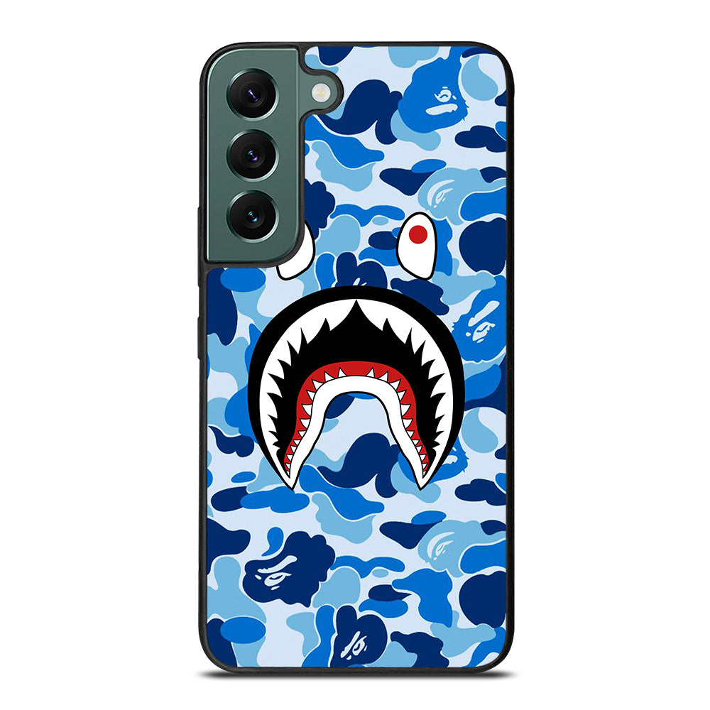 CAMO BAPE SHARK LOGO 1 Samsung Galaxy S22 Case Cover