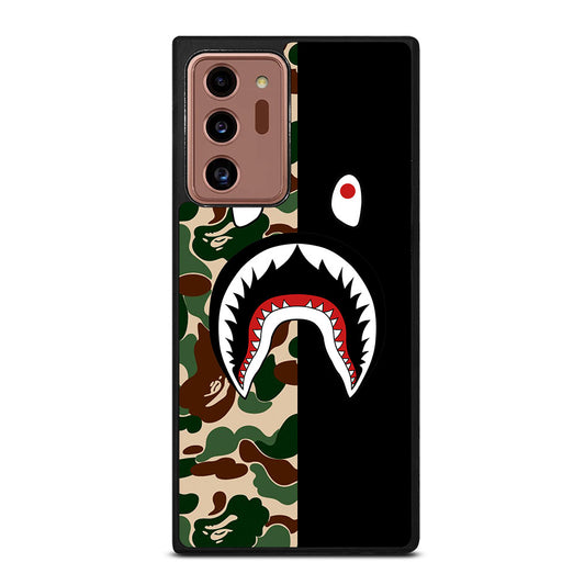 CAMO BAPE SHARK LOGO 2 Samsung Galaxy Note 20 Ultra Case Cover