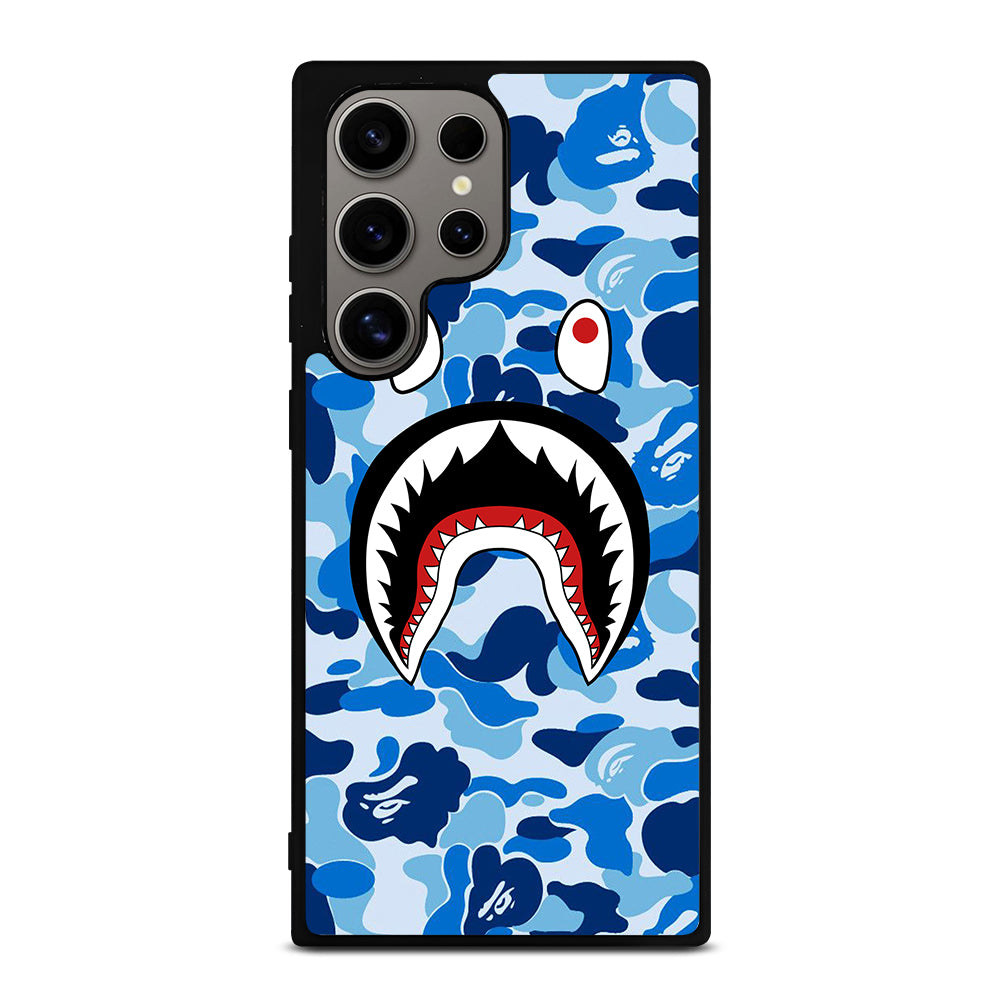 CAMO BAPE SHARK LOGO 1 Samsung Galaxy S24 Ultra Case Cover