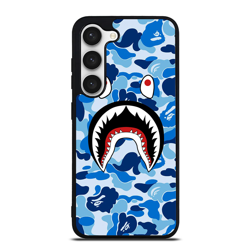 CAMO BAPE SHARK LOGO 1 Samsung Galaxy S23 Case Cover