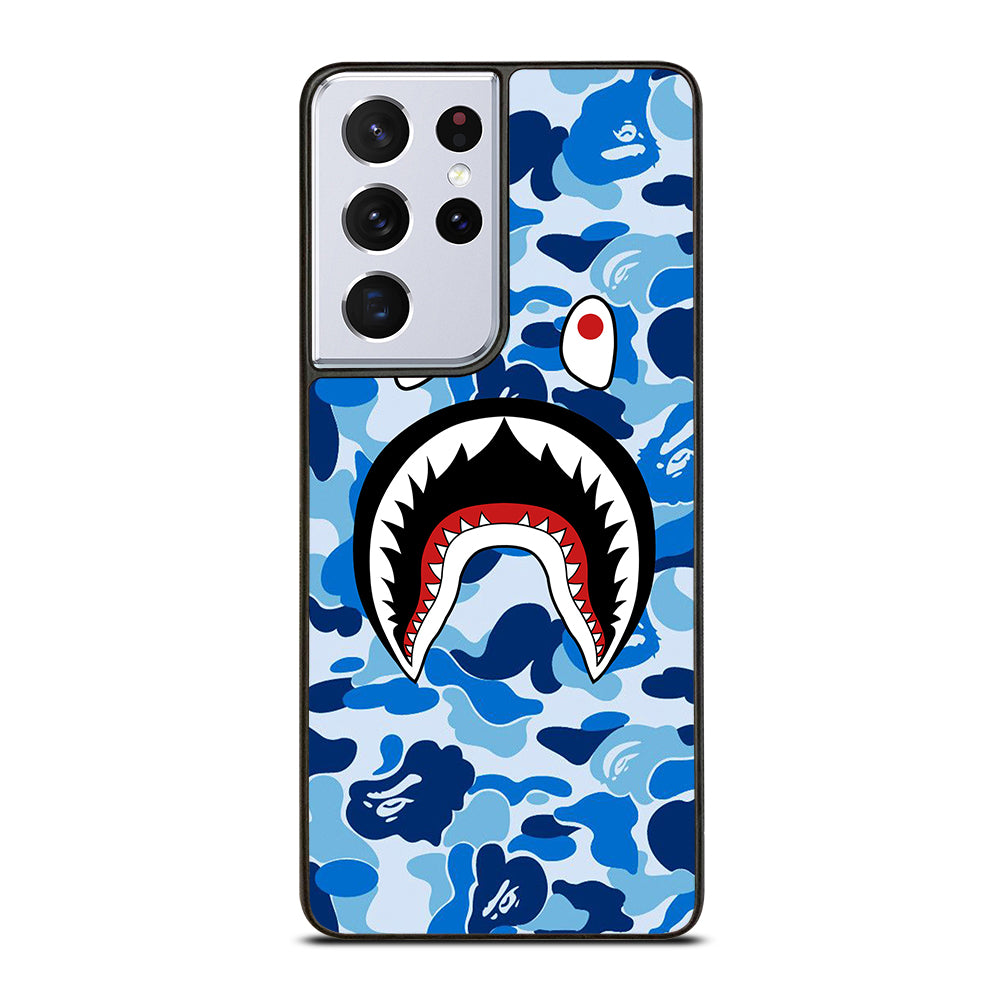 CAMO BAPE SHARK LOGO 1 Samsung Galaxy S21 Ultra Case Cover