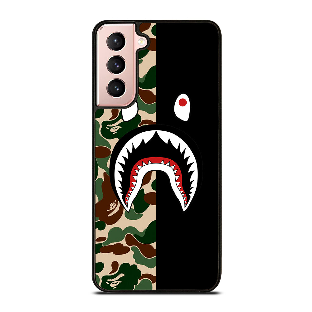 CAMO BAPE SHARK LOGO 2 Samsung Galaxy S21 Case Cover