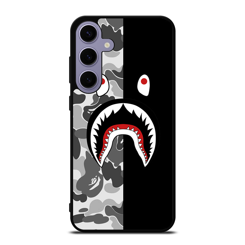 CAMO BAPE SHARK LOGO 3 Samsung Galaxy S24 Plus Case Cover