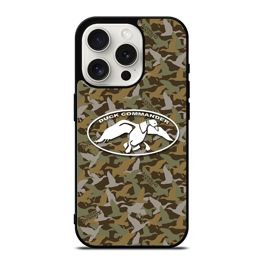 CAMO DUCK DYNASTY COMMANDER 2 iPhone 15 Pro Case Cover