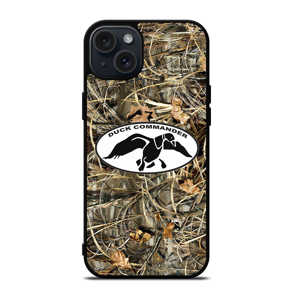 CAMO DUCK DYNASTY COMMANDER iPhone 15 Plus Case Cover