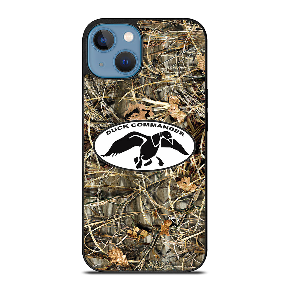 CAMO DUCK DYNASTY COMMANDER iPhone 13 Case Cover