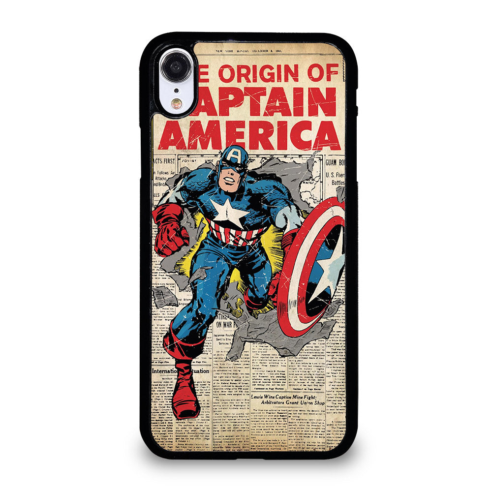CAPTAIN AMERICA THE ORIGIN iPhone XR Case Cover