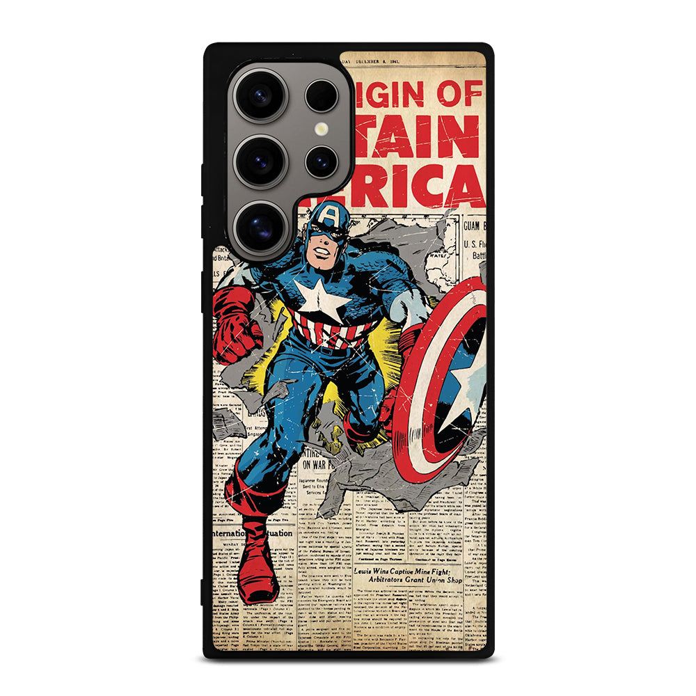CAPTAIN AMERICA THE ORIGIN Samsung Galaxy S24 Ultra Case Cover