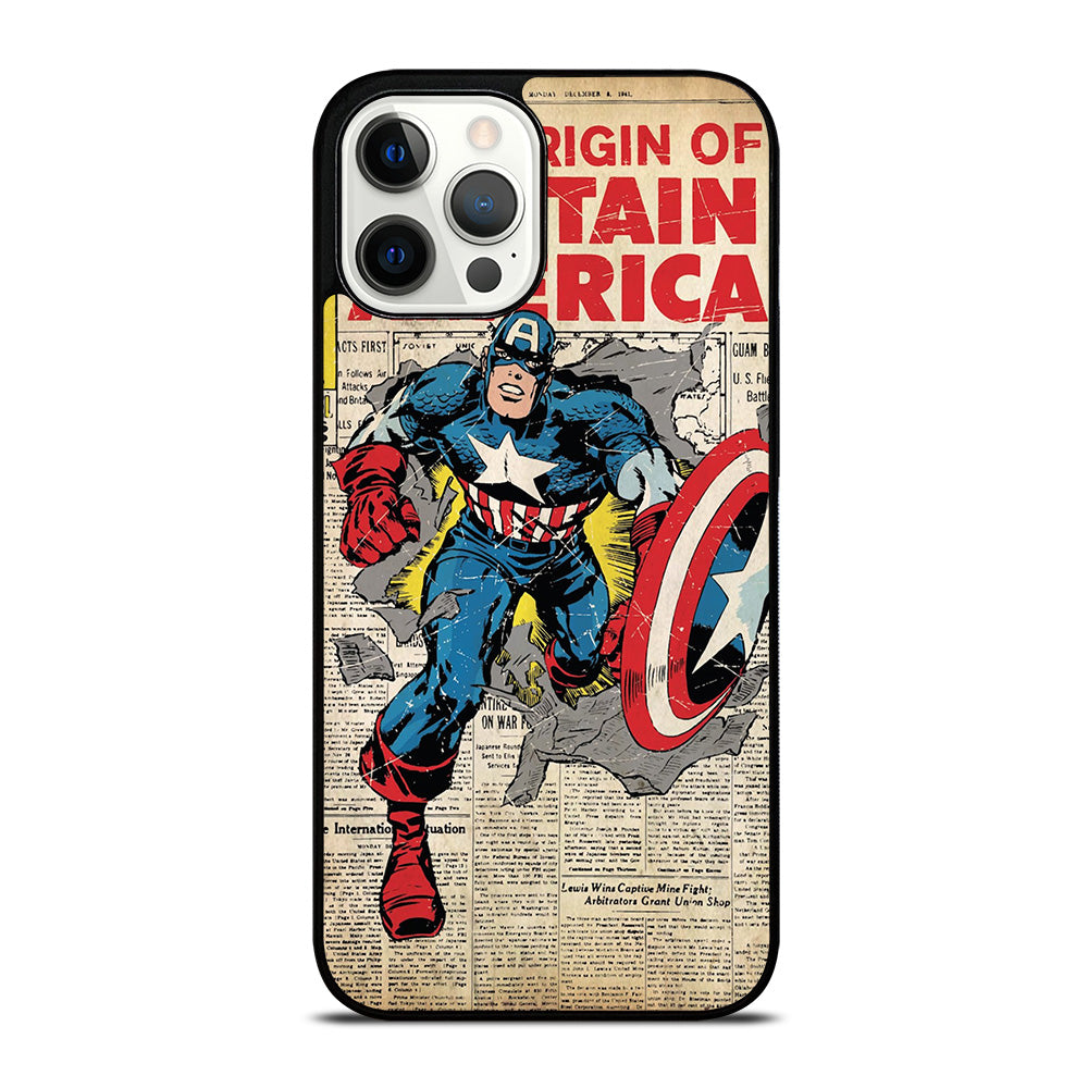 CAPTAIN AMERICA THE ORIGIN iPhone 12 Pro Max Case Cover