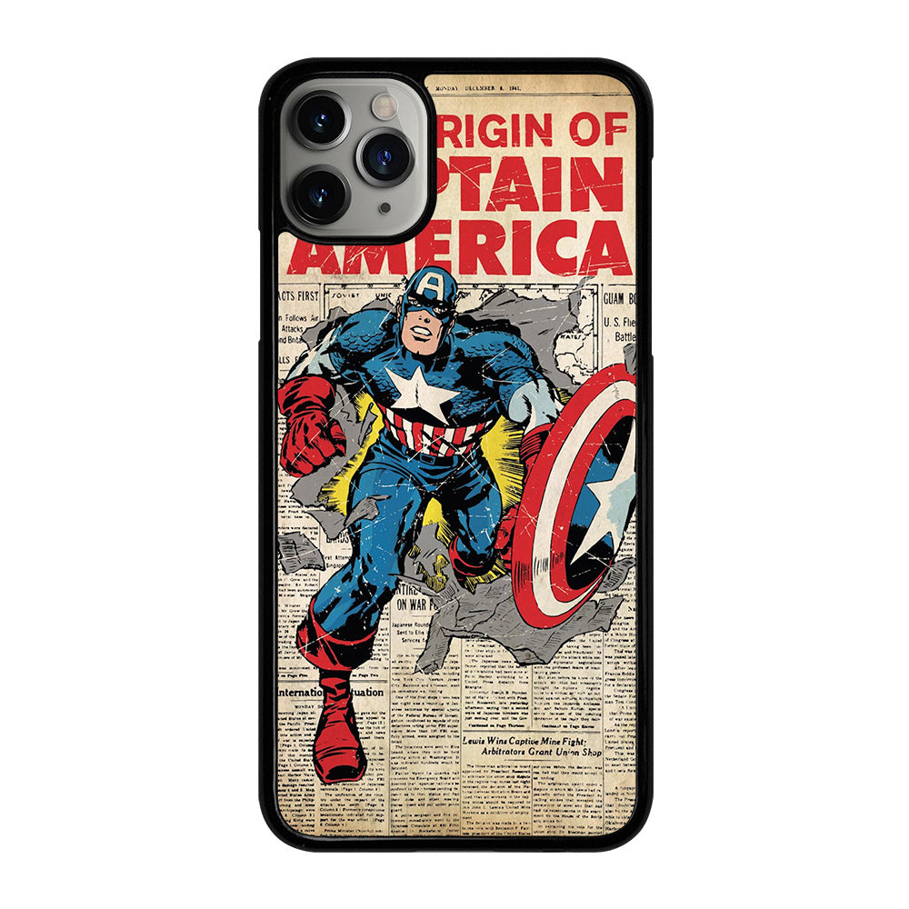 CAPTAIN AMERICA THE ORIGIN iPhone 11 Pro Max Case Cover