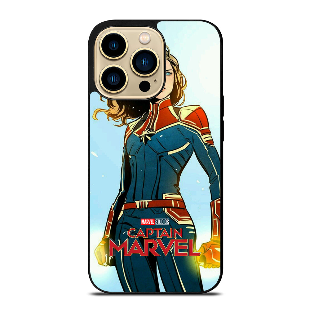 CAPTAIN MARVEL CARTOON iPhone 14 Pro Max Case Cover