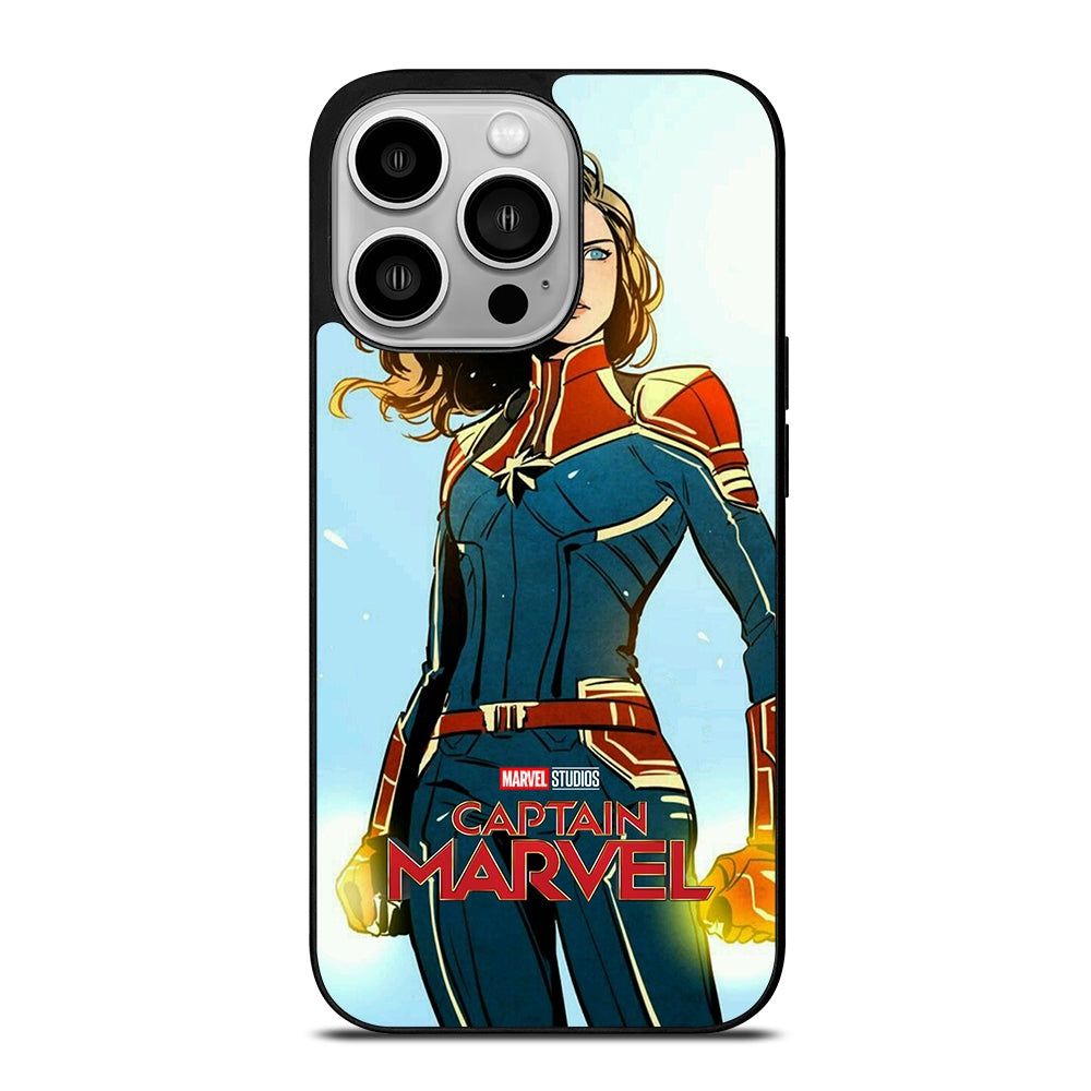 CAPTAIN MARVEL CARTOON iPhone 14 Pro Case Cover