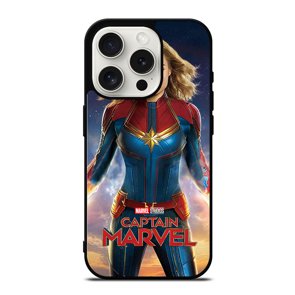 CAPTAIN MARVEL MOVIE HERO iPhone 15 Pro Case Cover