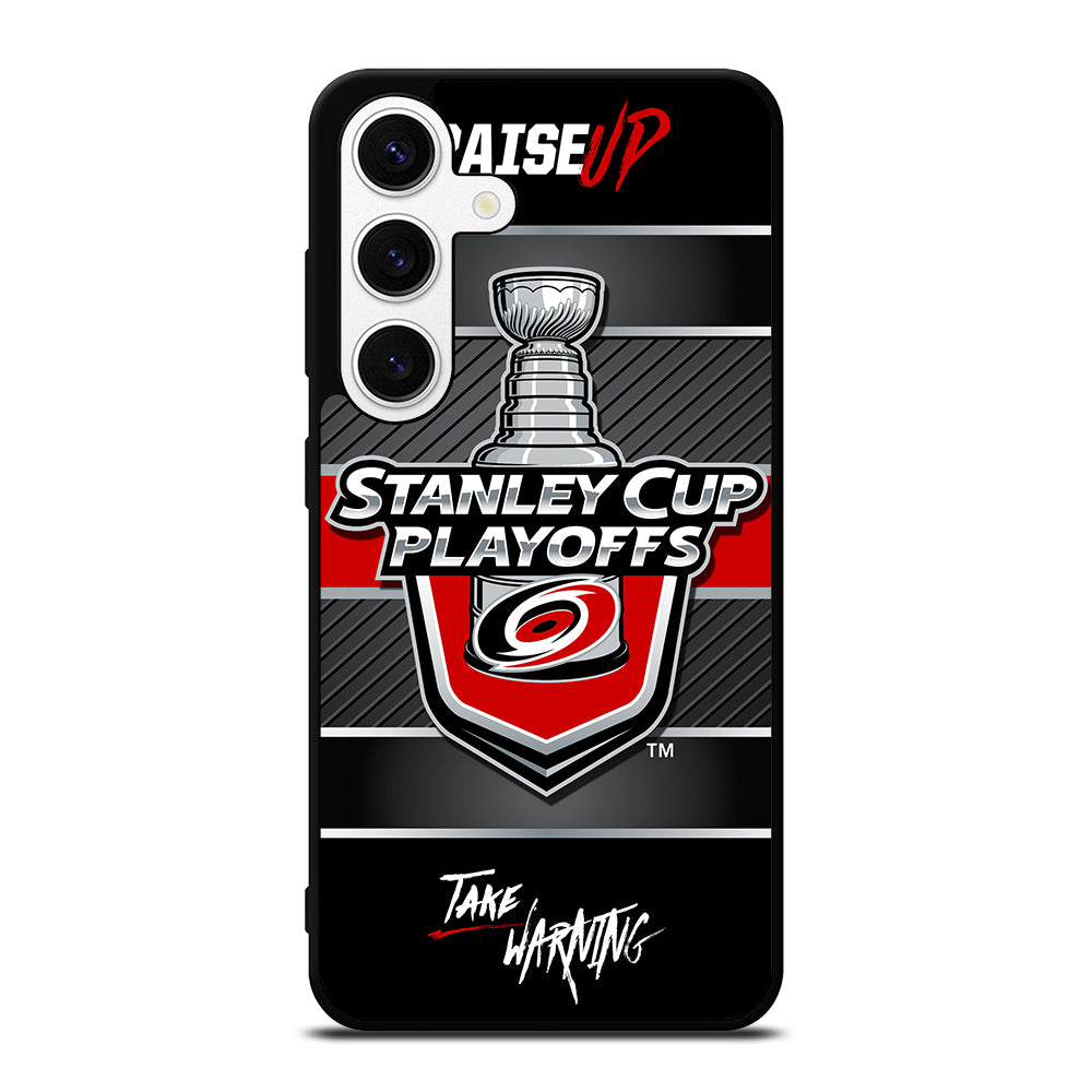 CAROLINA HURRICANES STANLEY CUP LOGO Samsung Galaxy S24 Case Cover