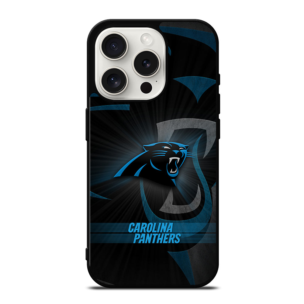 CAROLINA PANTHERS NFL LOGO 3 iPhone 15 Pro Case Cover
