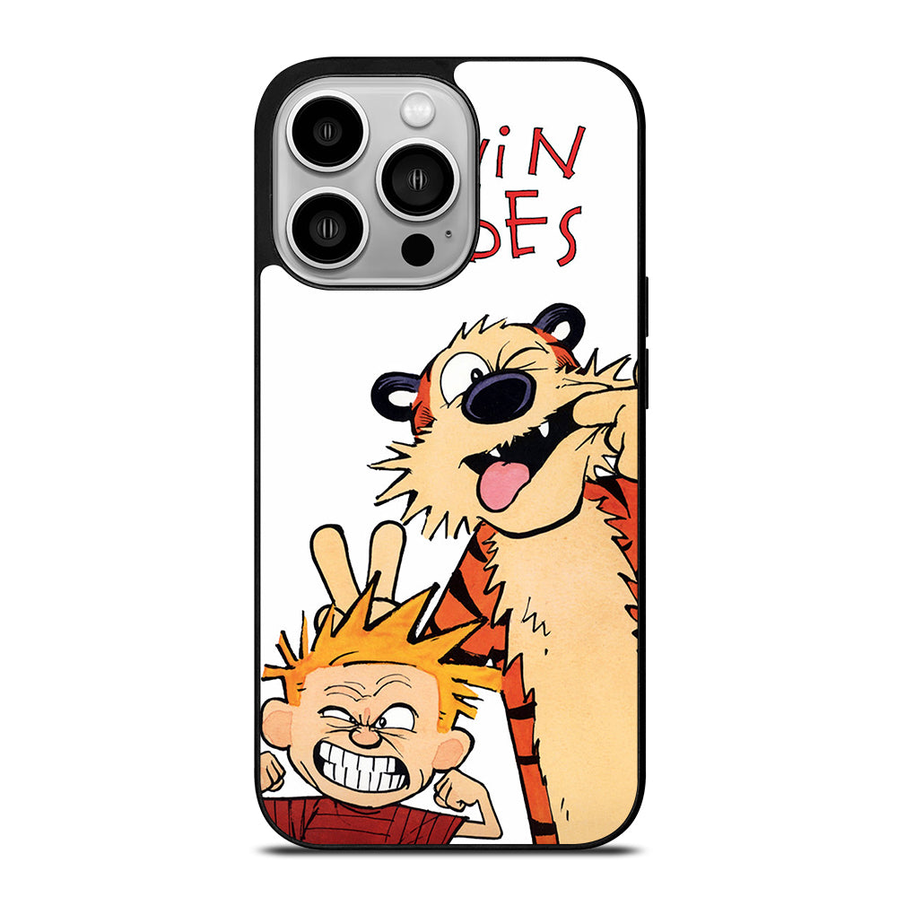 CARTOON CALVIN AND HOBES iPhone 14 Pro Case Cover