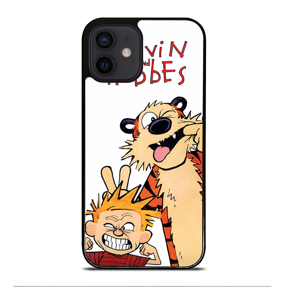CARTOON CALVIN AND HOBES iPhone 12 Mini Case Cover