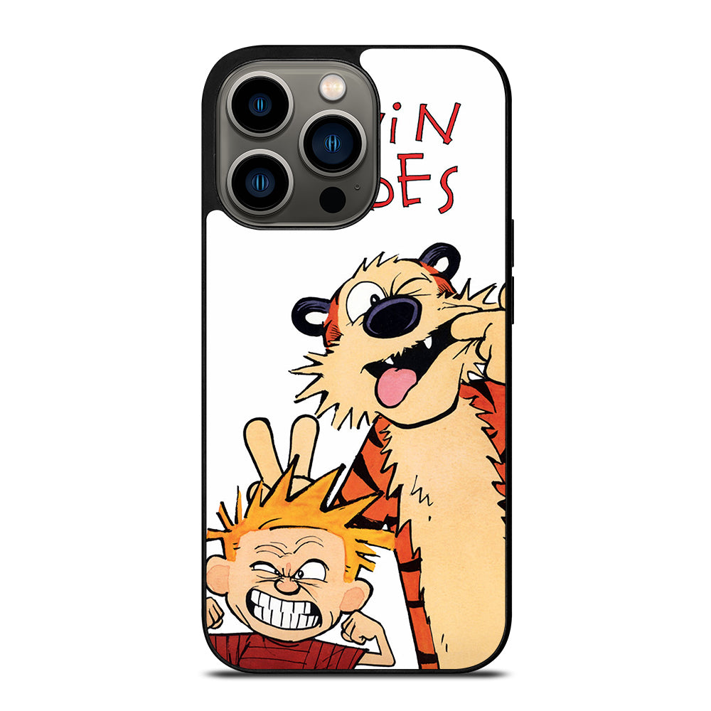 CARTOON CALVIN AND HOBES iPhone 13 Pro Case Cover