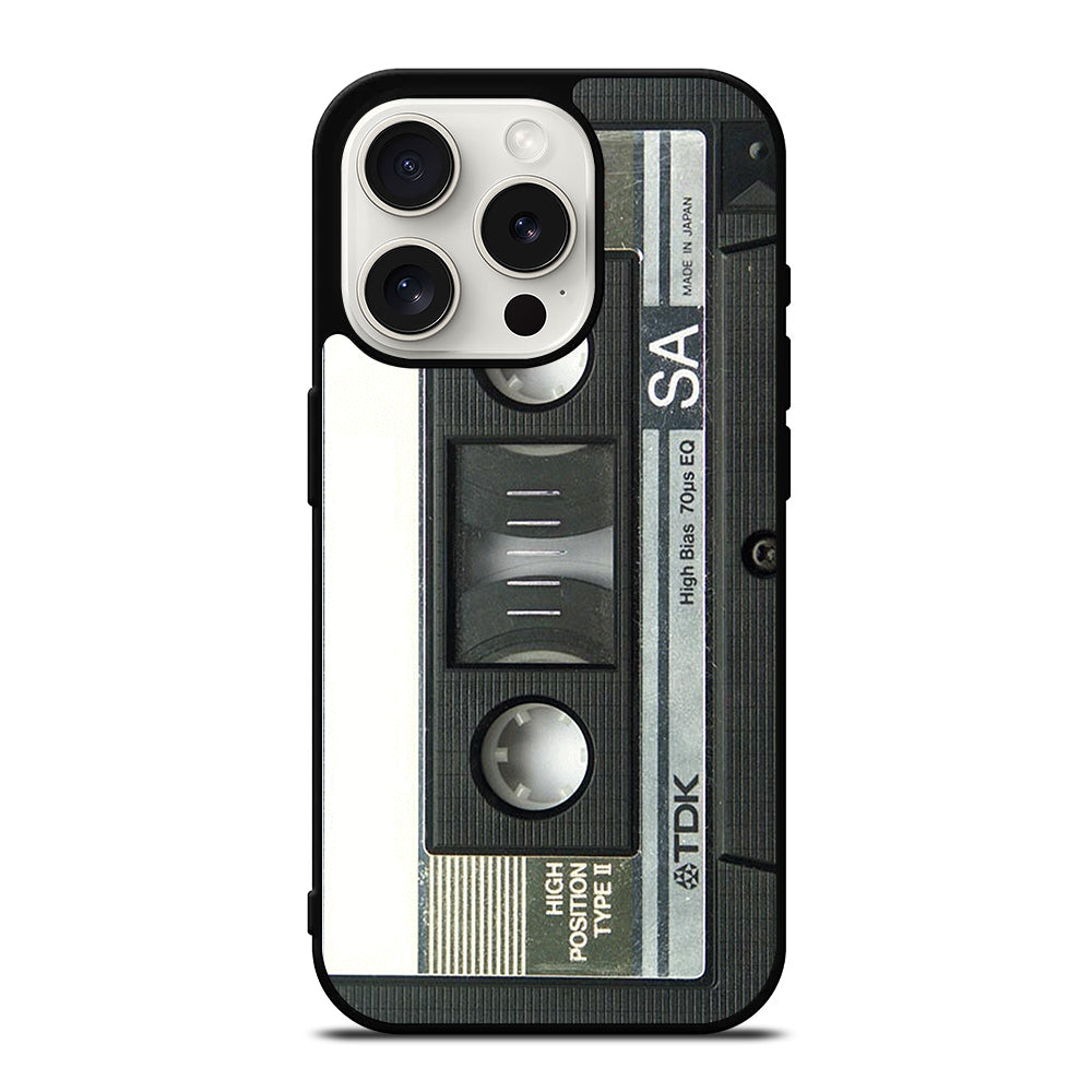 CASSETTE TAPE RETRO 2 iPhone 15 Pro Case Cover