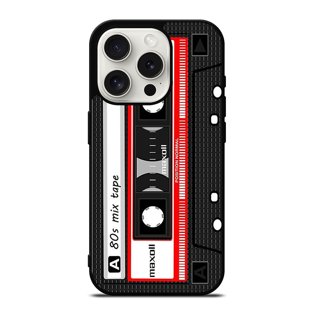 CASSETTE TAPE RETRO iPhone 15 Pro Case Cover