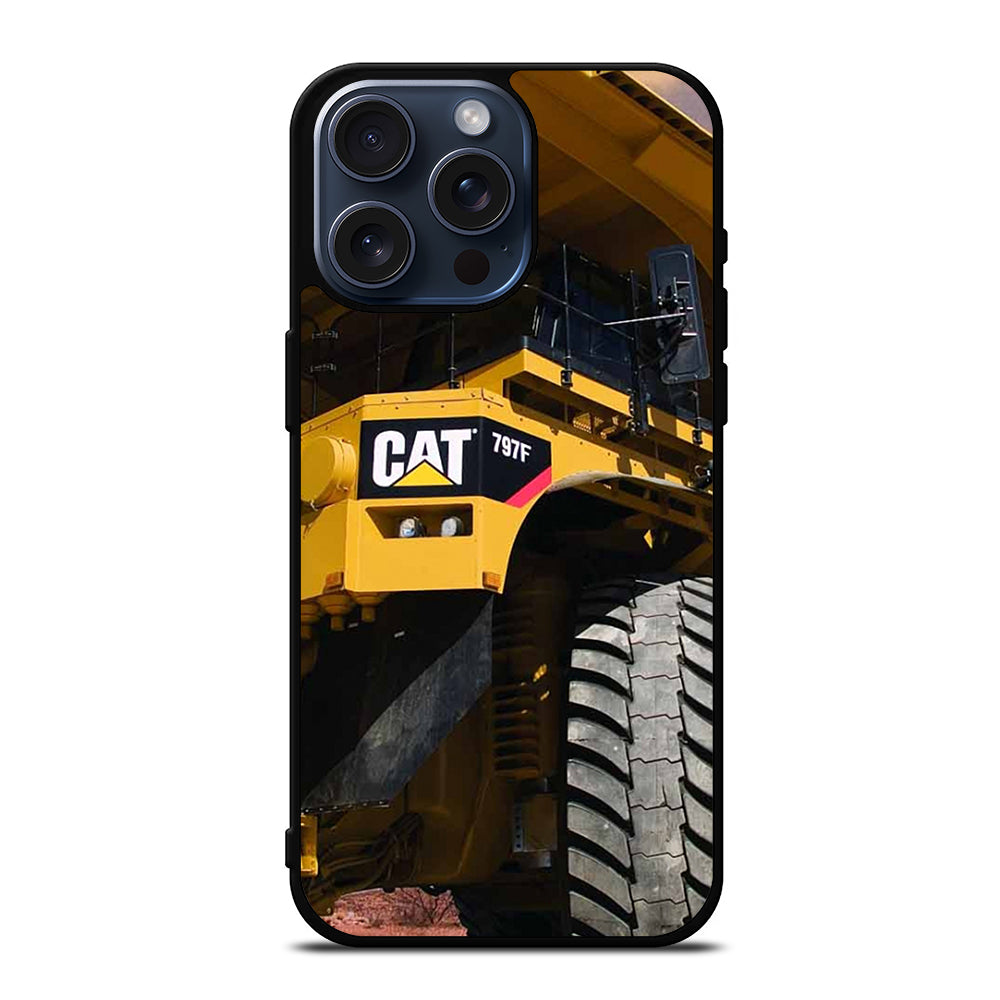 caterpillar phone case CATERPILLAR TRUCK iPhone 15 Pro Max Case Cover – casecentro