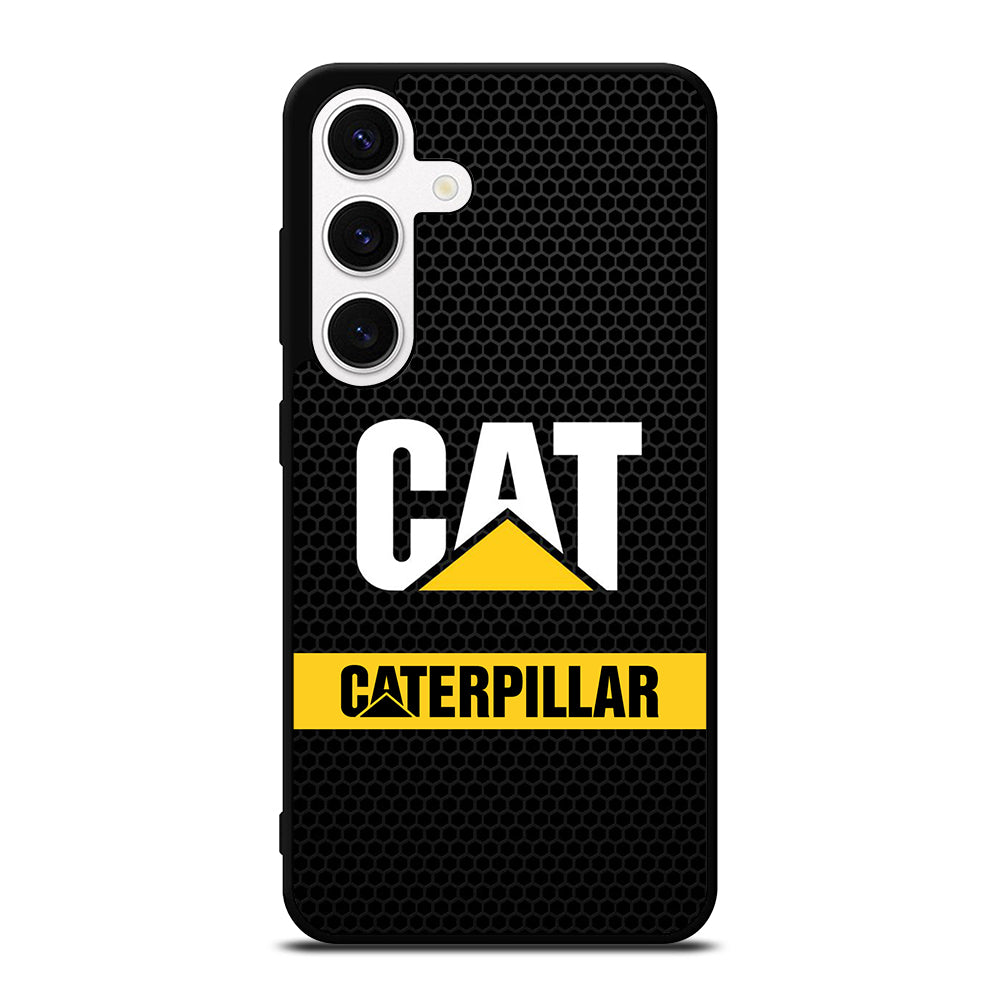 CAT CATERPILLAR METAL LOGO Samsung Galaxy S24 Case Cover