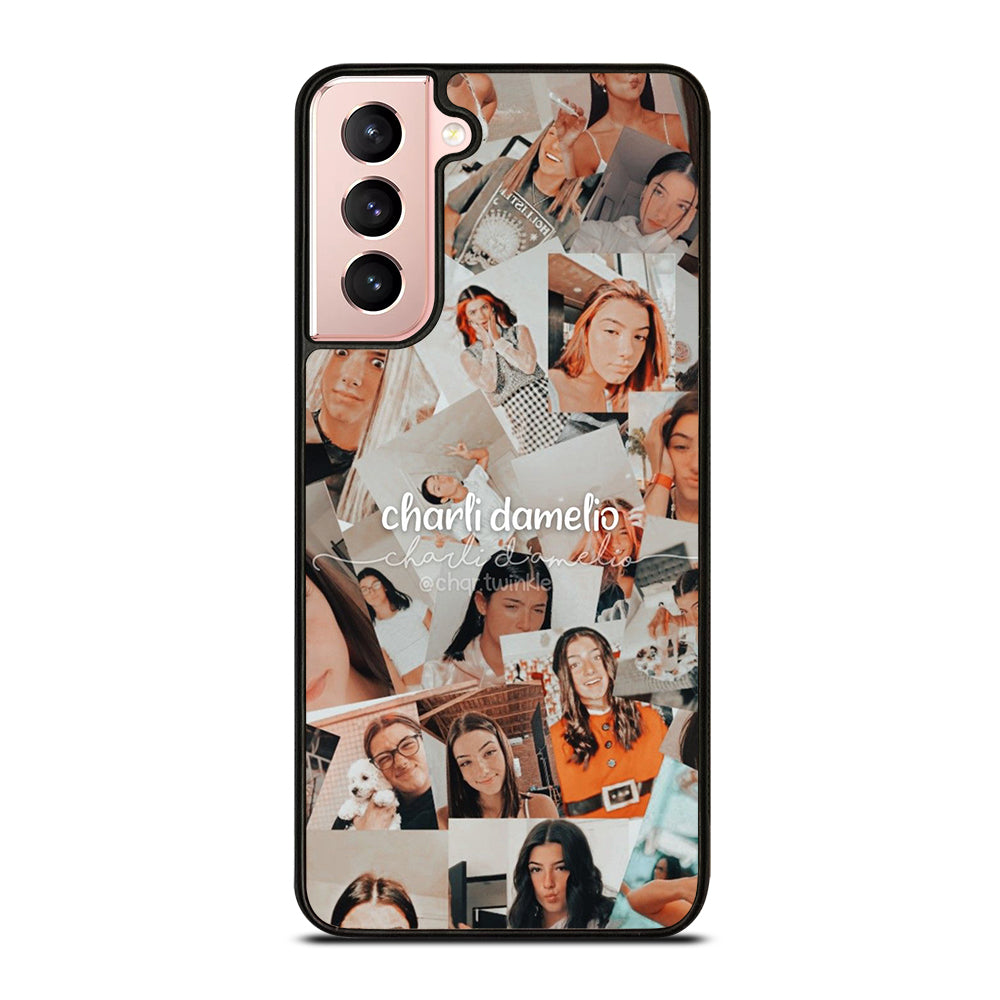 CHARLI D'AMELIO COLLAGE Samsung Galaxy S21 Case Cover