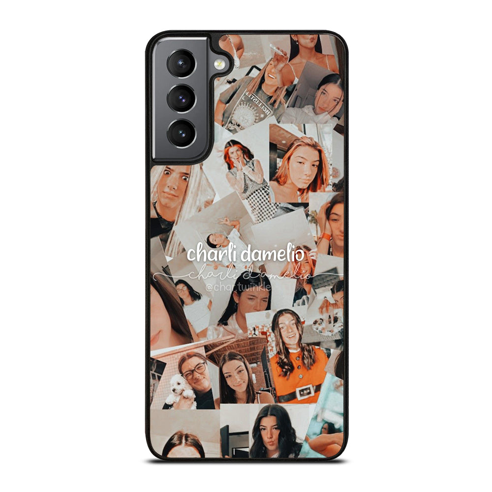 CHARLI D'AMELIO COLLAGE Samsung Galaxy S21 Plus Case Cover