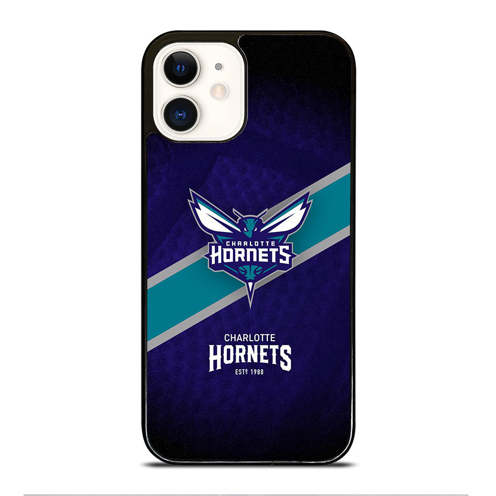CHARLOTTE HORNETS NBA LOGO 1 iPhone 12 Case Cover