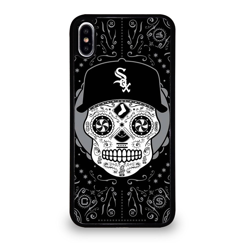 CHICAGO WHITE SOX SKULL LOGO iPhone XS Max Case Cover