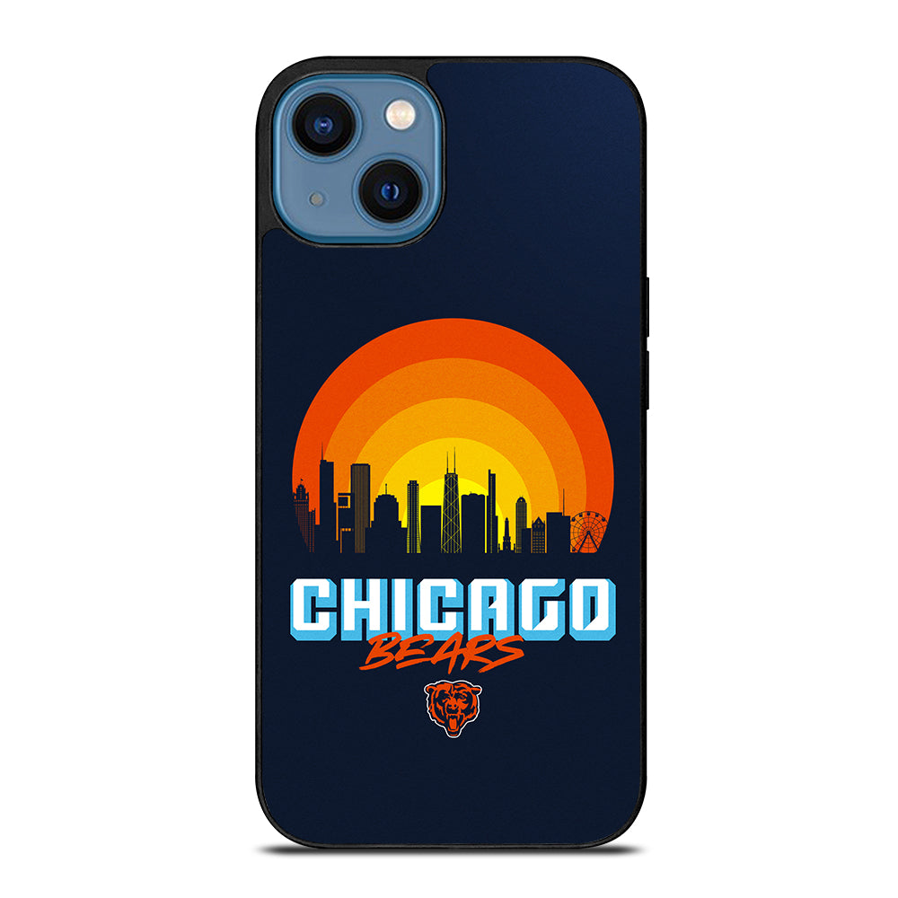 CHICAGO BEARS NFL FOOTBALL LOGO 3 iPhone 14 Case Cover