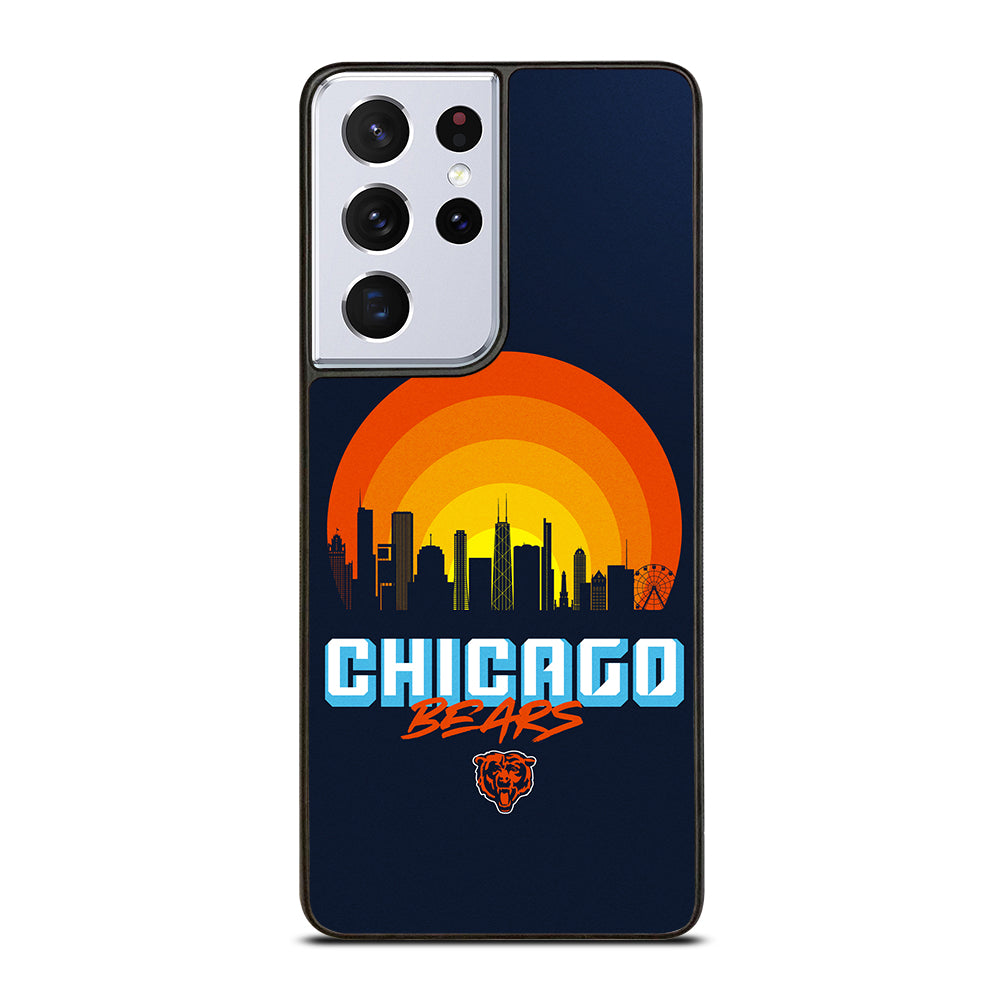 CHICAGO BEARS NFL FOOTBALL LOGO 3 Samsung Galaxy S21 Ultra Case Cover